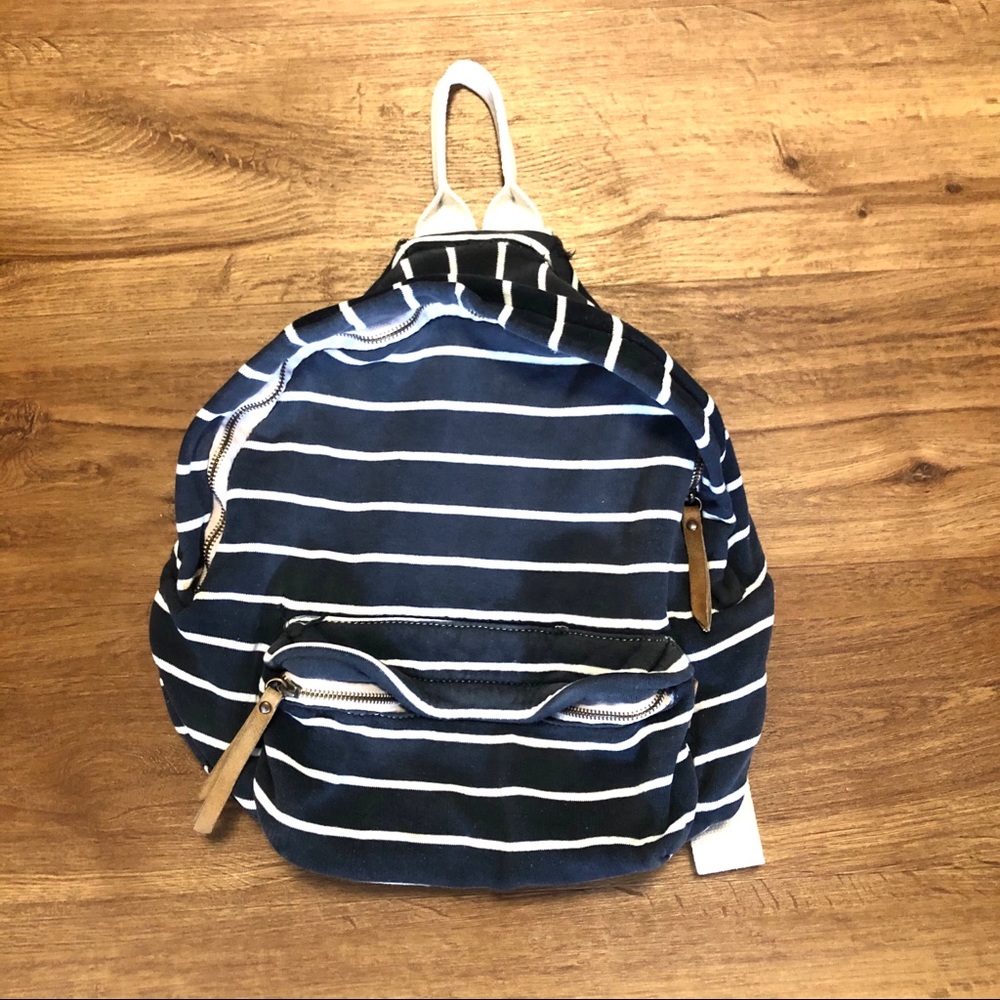 Brandy Melville Striped Backpack